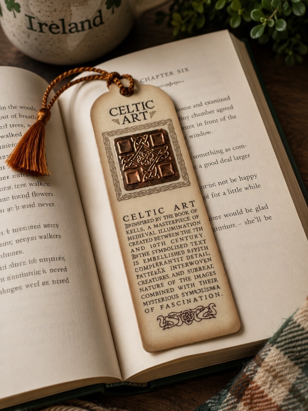 Privatemark Dublin Celtic Art Bookmark Book of Kells St Patrick’s Cathedral